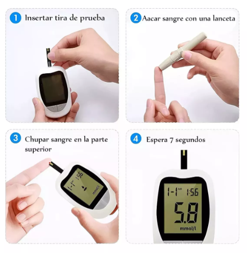 Glucometro Digital Medidor De Glucosa