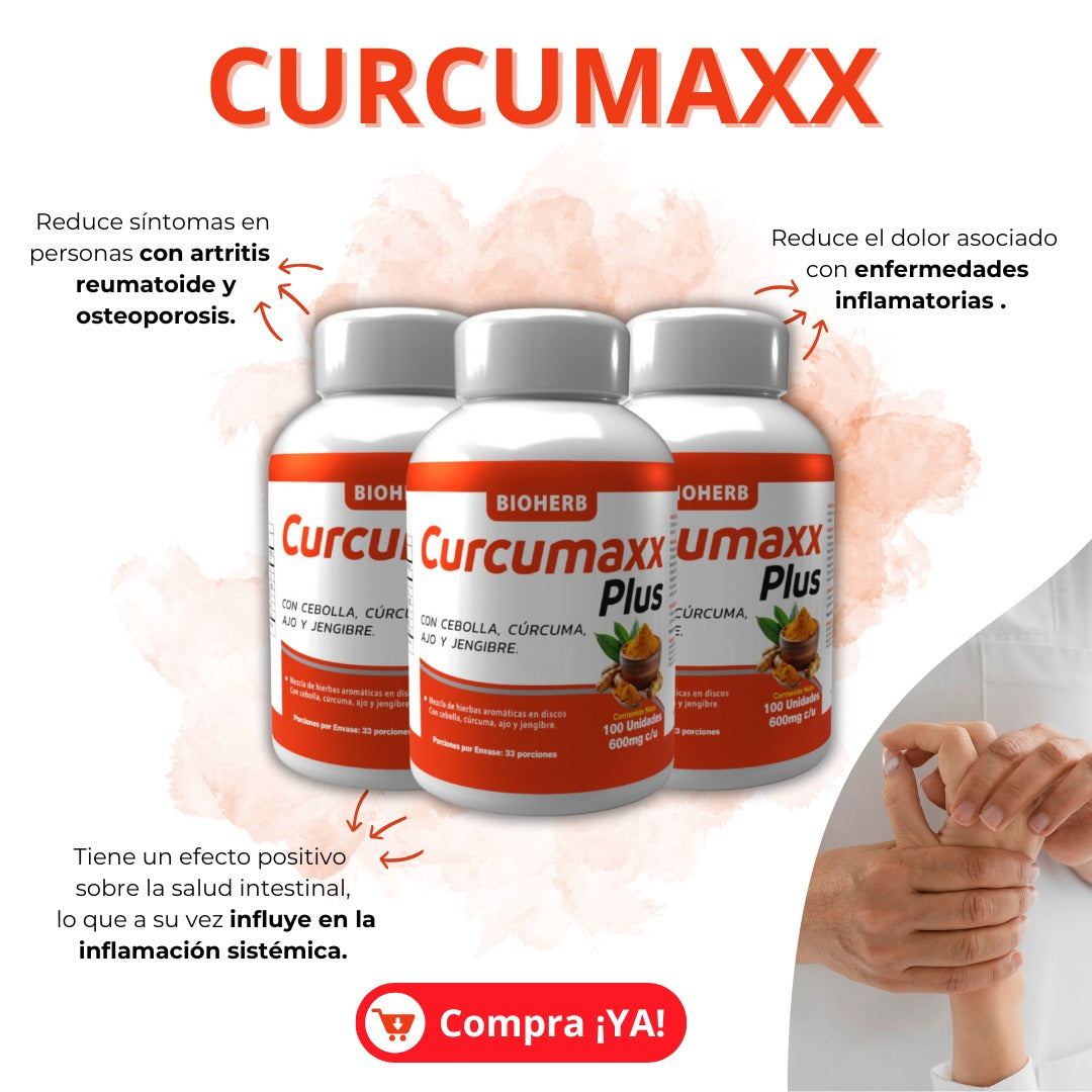 Curcumaxx Plus x 100 Tabletas