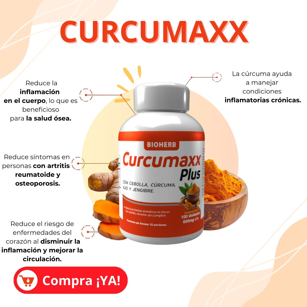 Curcumaxx Plus x 100 Tabletas