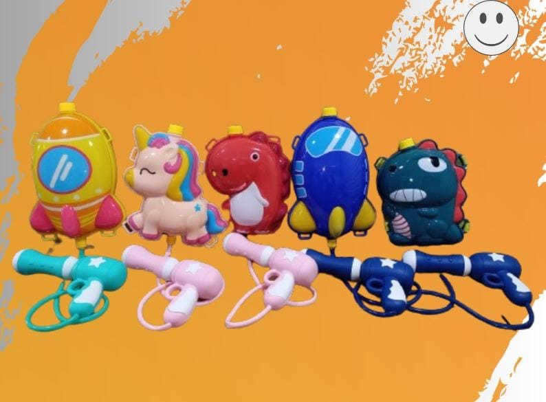Pistola De Agua Recargable Con morral