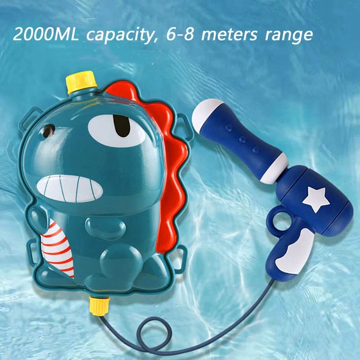 Pistola De Agua Recargable Con morral