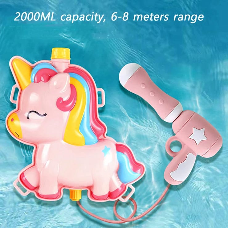 Pistola De Agua Recargable Con morral