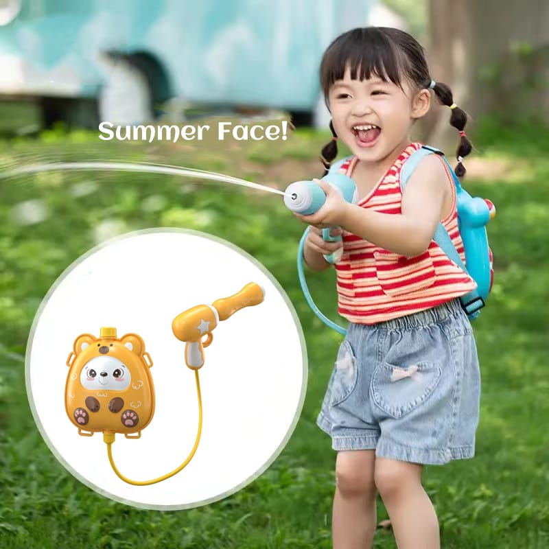 Pistola De Agua Recargable Con morral