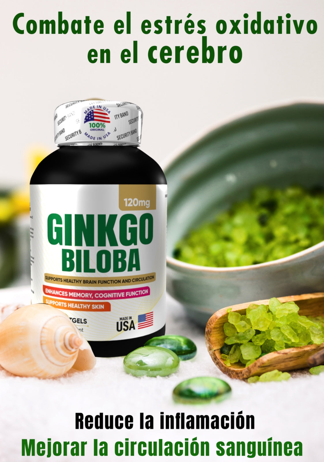 Combo x 2 Ginkgo Biloba 120 MG