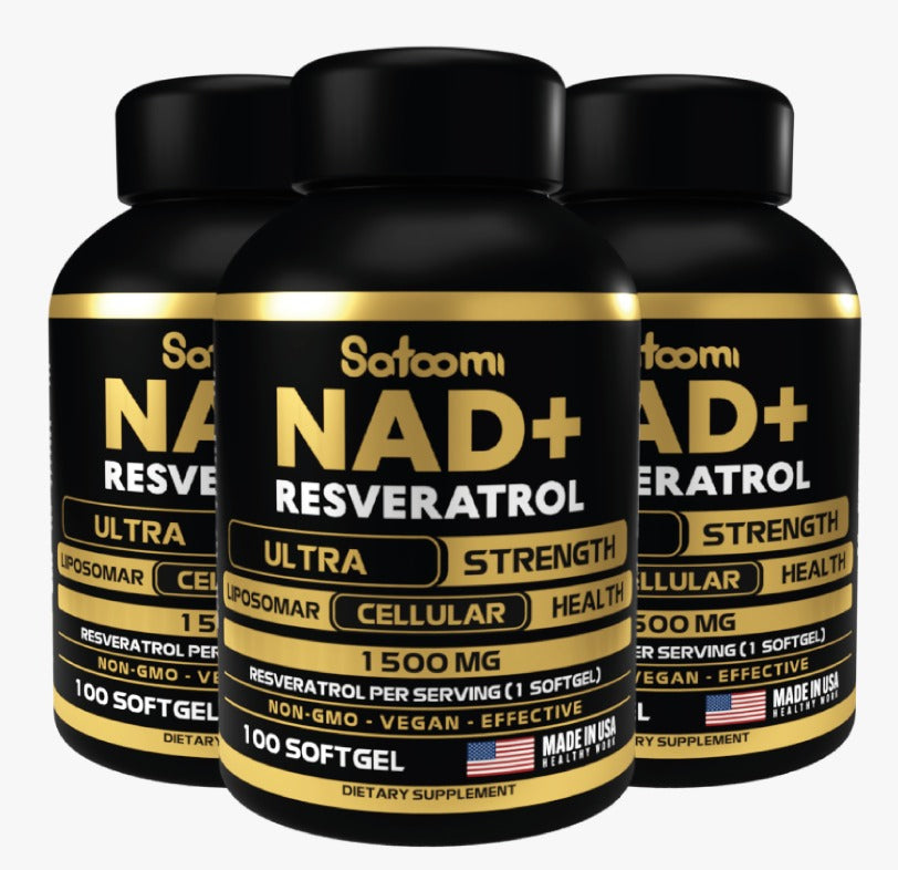 NAD resveratrol  combo x3