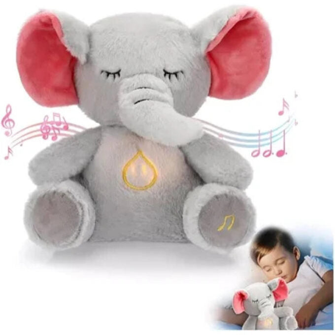 Peluche Que Respira Relajante Anti Estrés Elefante