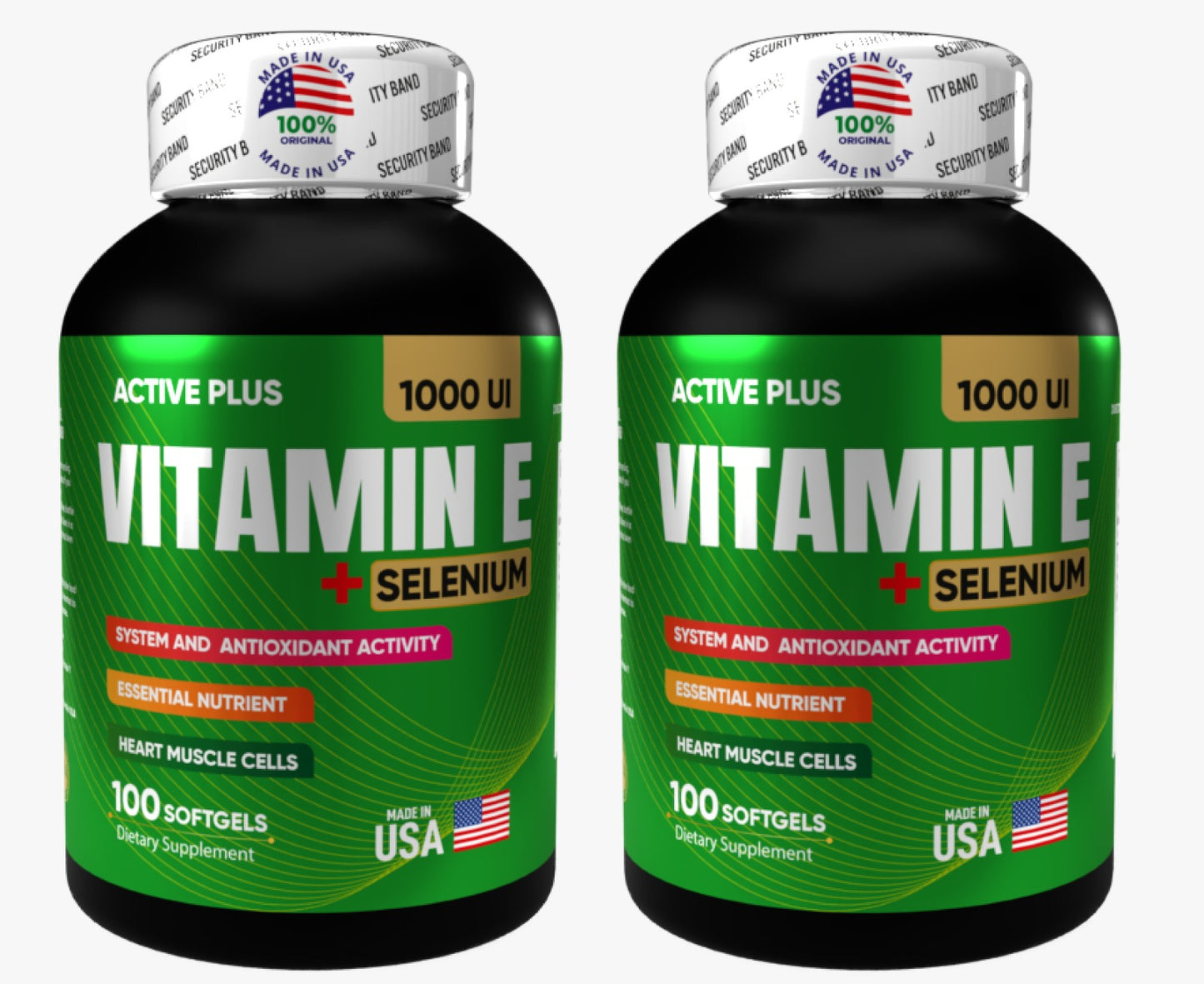 Combo Vitamina E 1000 UI x2