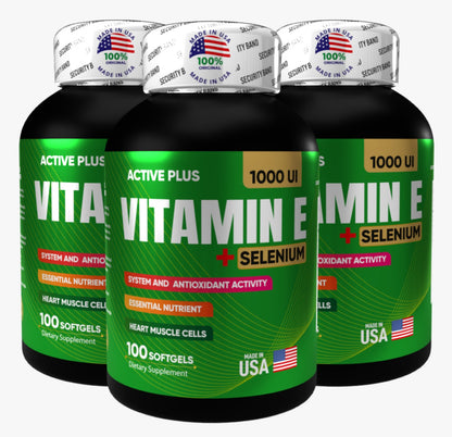 Combo Vitamina E1000 UI X3