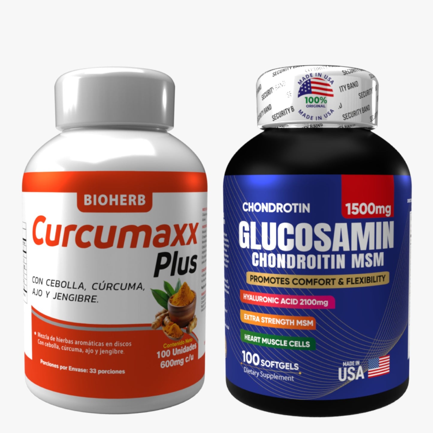 Glucosamina Y Curcumaxx Plus