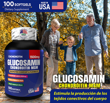 Combo Glucosamin Chondroitin MSN 1500 mg x 2