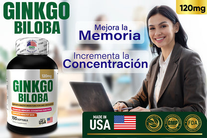 Combo Ginkgo Biloba 120 mg